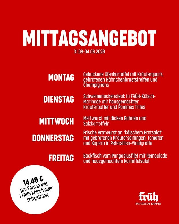Bild Mittagsangebot