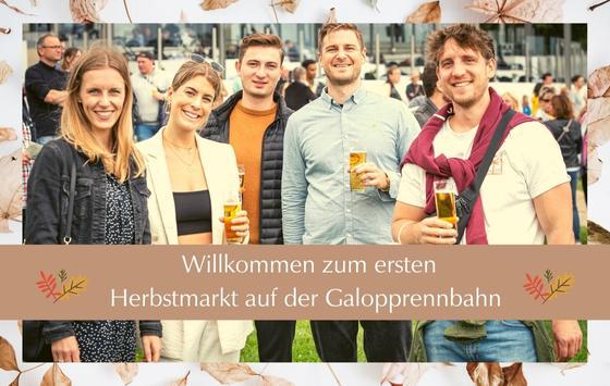 Bild Erster Herbstmarkt auf der Galopprennbahn