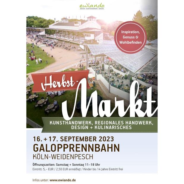 Bild Erster Herbstmarkt auf der Galopprennbahn