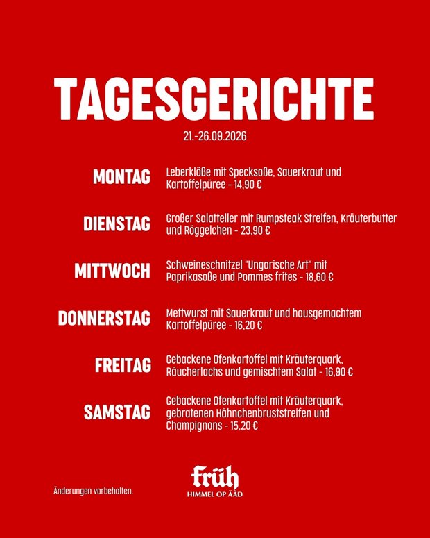 Bild Tagesgerichte