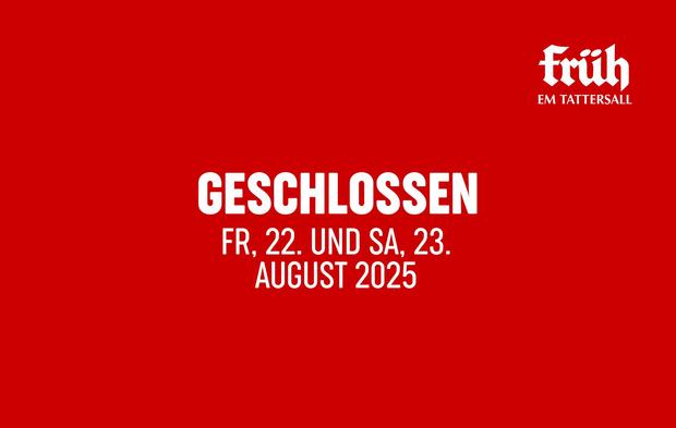Bild Geschlossen wegen Konzerten